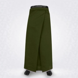 Thatch Green  Plain Cotton Lungi